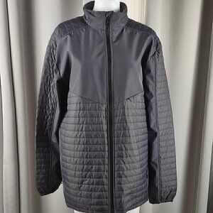 WearGuard Exclusively Aramark Women's Gray Quilted Soft Shell Jacket Size Large
